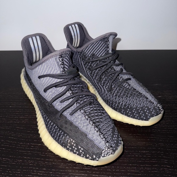 Yeezy Men's Shoes - Black, Gray, Cream, Green, Orange - Picture 8 of 8